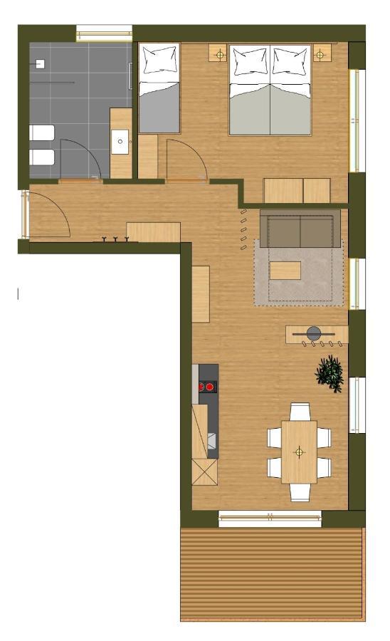 Ferienwohnung Oberzerod Seis am Schlern Exterior foto
