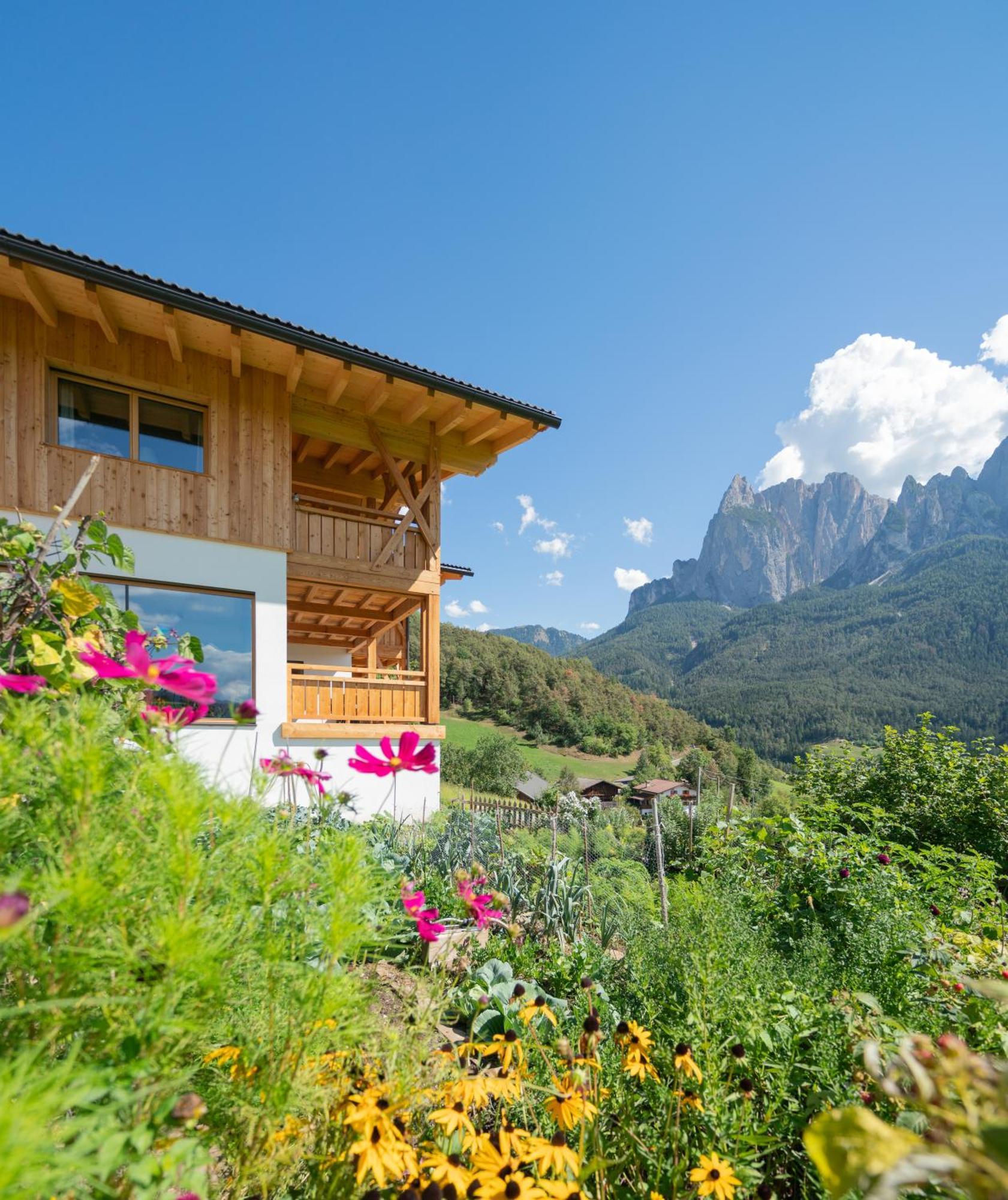 Ferienwohnung Oberzerod Seis am Schlern Exterior foto