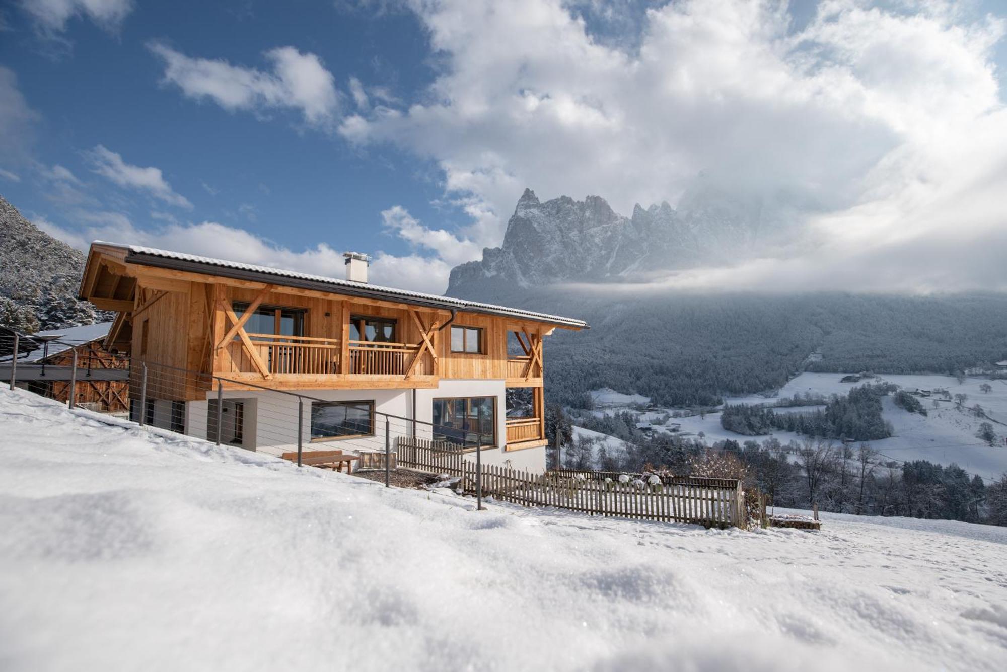 Ferienwohnung Oberzerod Seis am Schlern Exterior foto