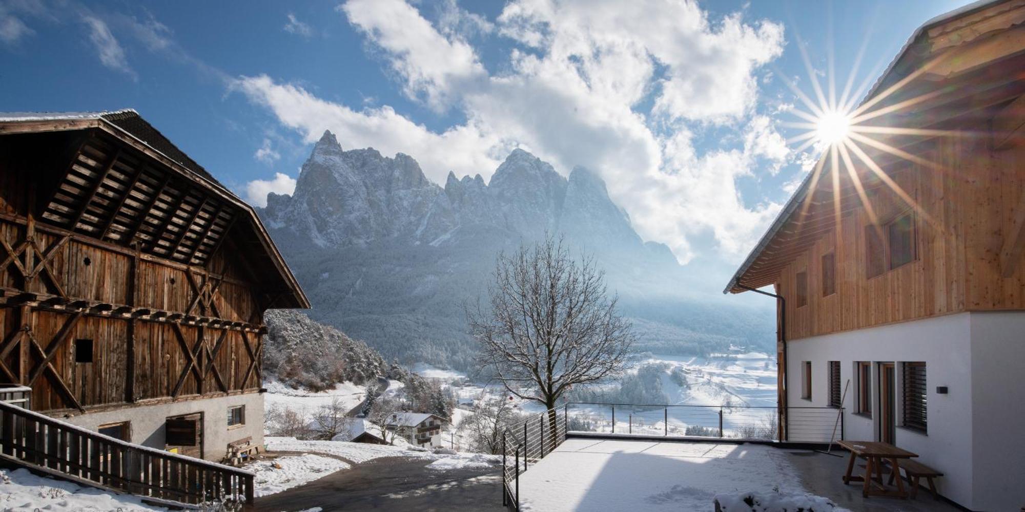 Ferienwohnung Oberzerod Seis am Schlern Exterior foto